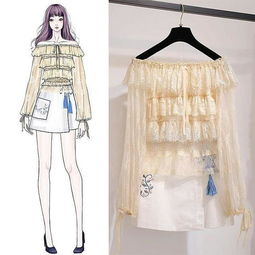 从灵感到成衣 服装设计手绘与成品的艺术之旅