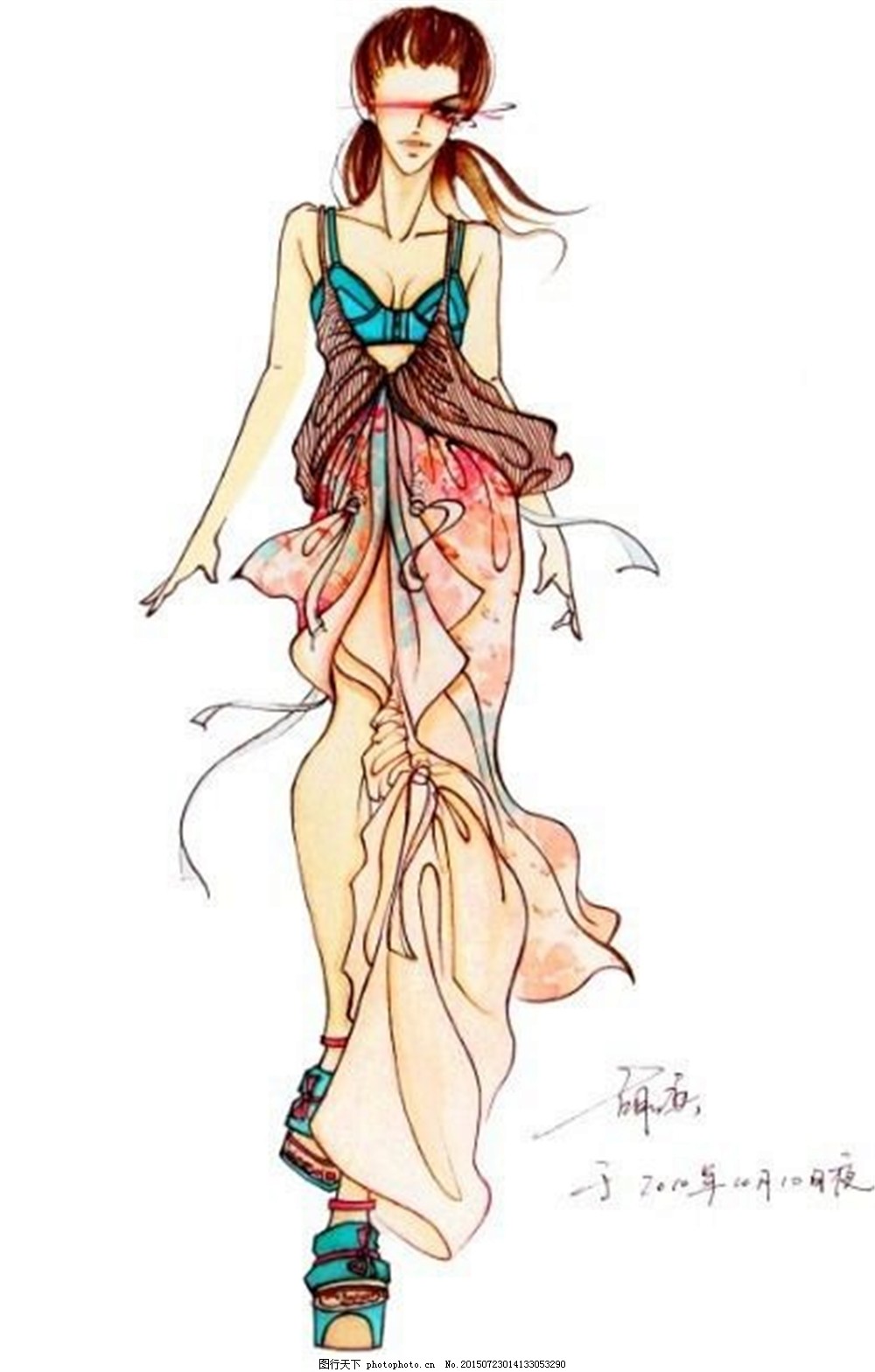 手绘与科技交融 服装设计迈向产品化的创新路径